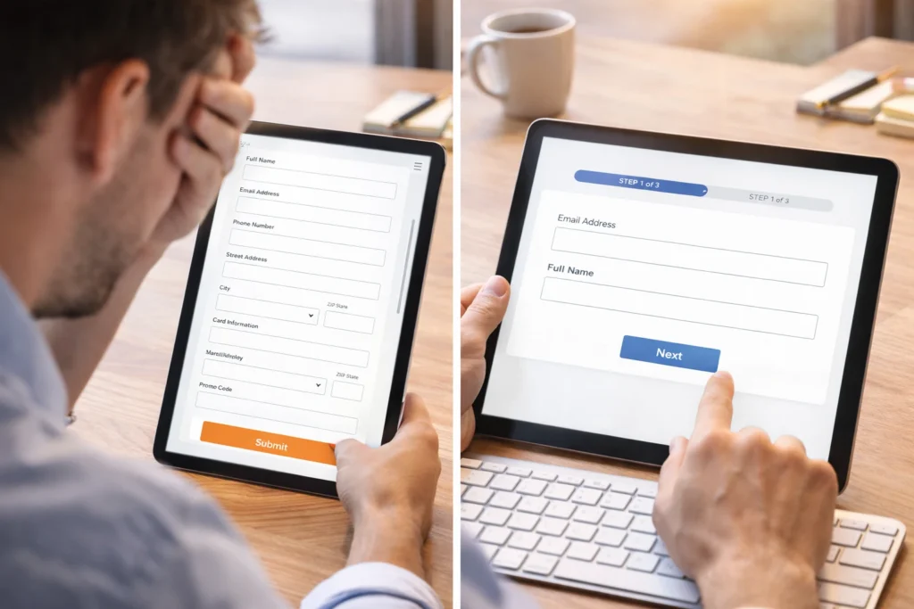 Simplifying Your Sales Funnel With Better Forms